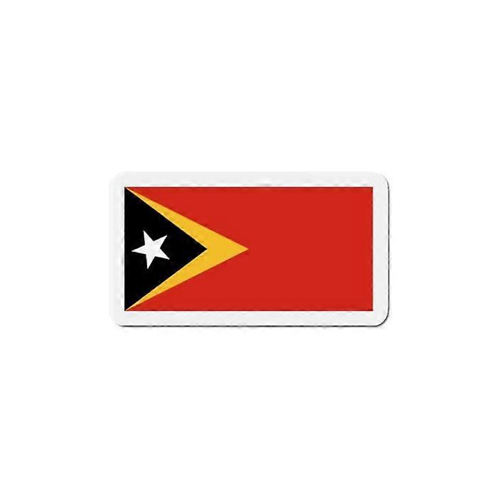 Magnet Flag East Timor - Multicolored - 10 cm - 50 pieces - Synthetic resin - Mixed