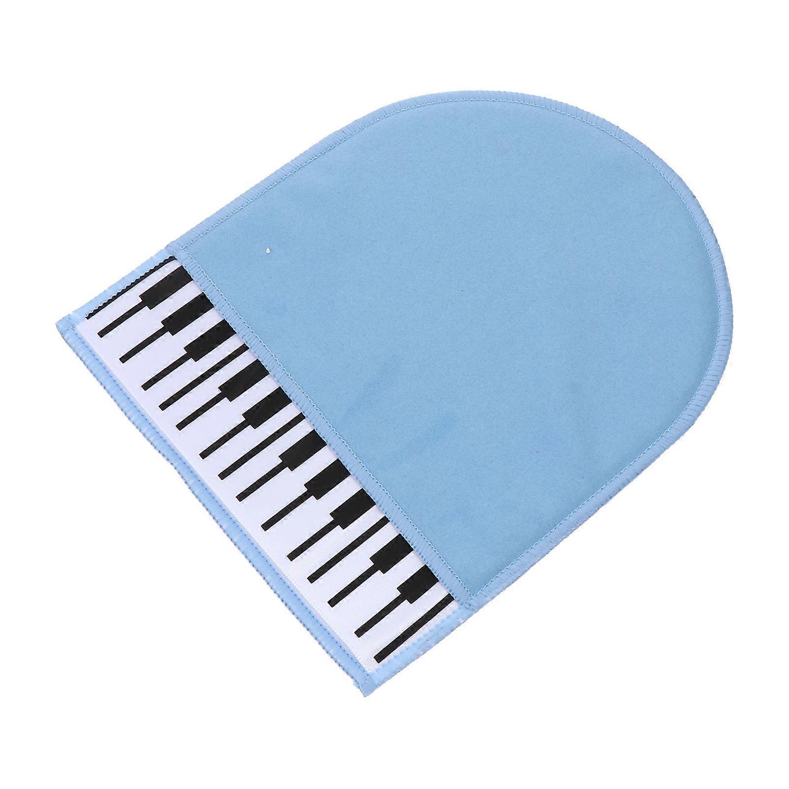 1pc Practical Nursing Cleaning Cloth for Piano Sky blue