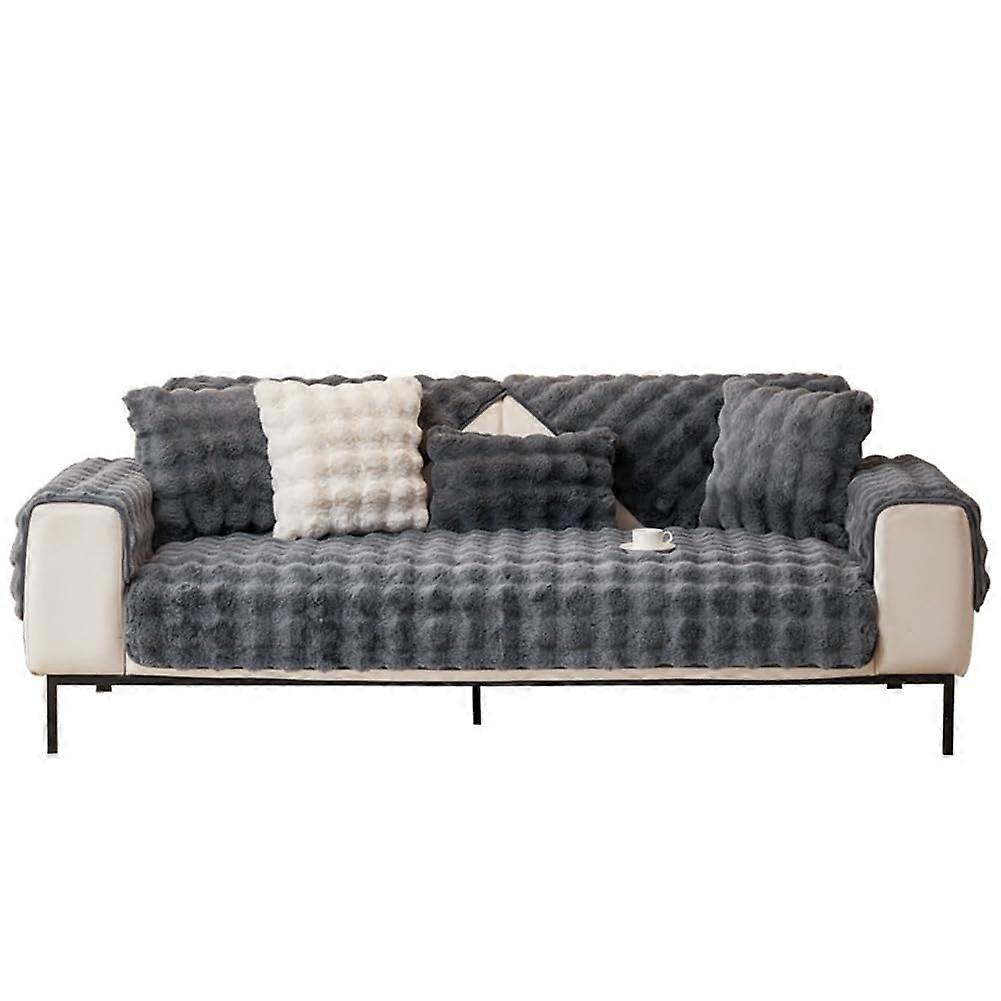 Super soft plush sofa towel, warm, for winter, sofa cover, full cover, sofa slipcover, living room essentials, 70 x 70 cm