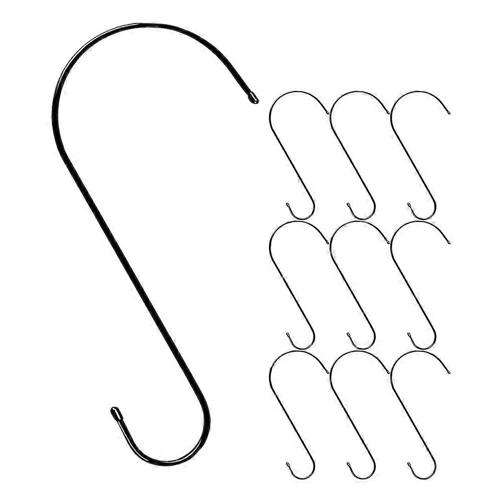 10pcs Garden Hooks, Multi Functional Extension Hooks for Hanging Plants, Bird Feeders, Wind Chimes & Holiday Decor, Durable Design