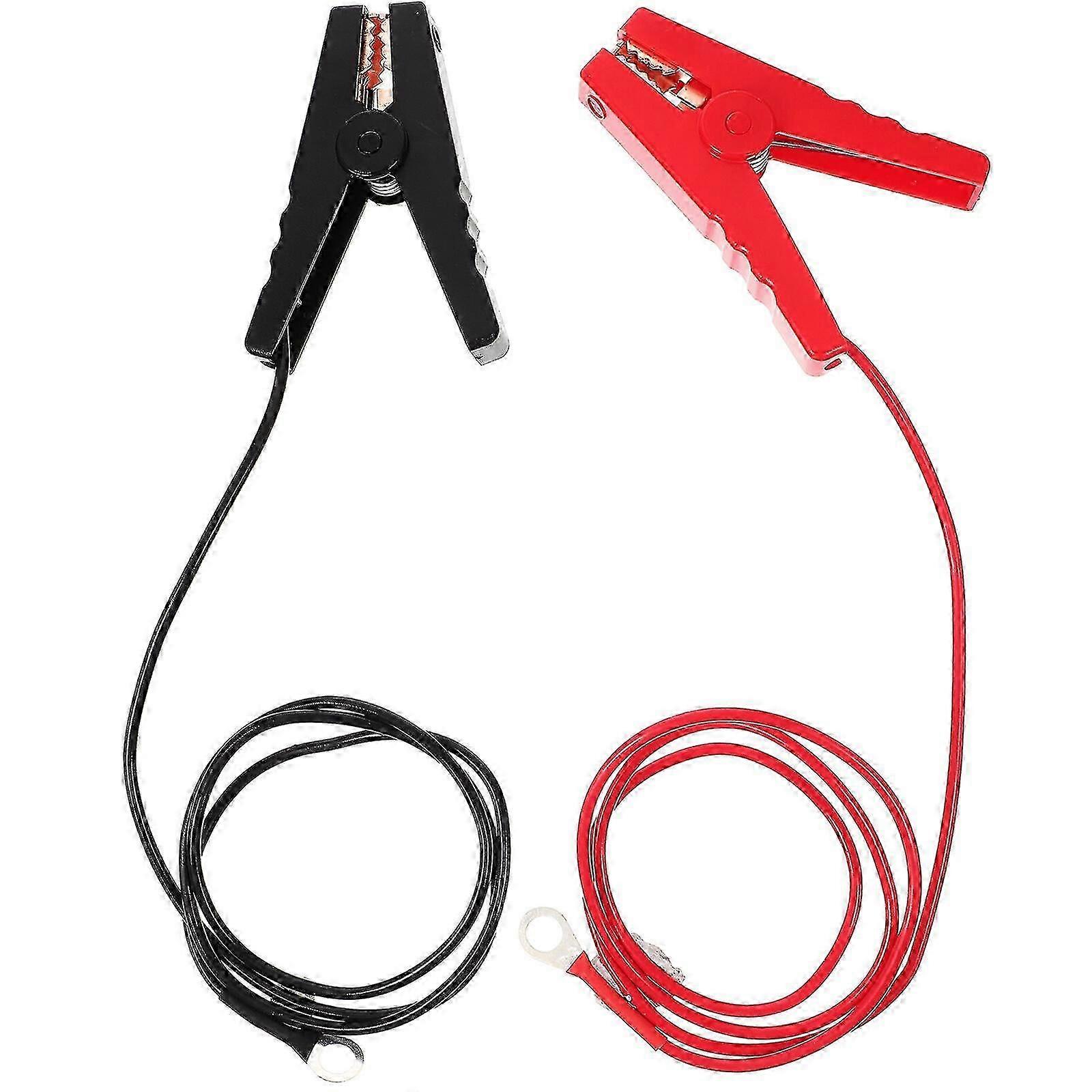 1Set Electric Farm Fence Jump Connector Fencing System Wire Electric Fence Jump Cable with Crocodile Clip