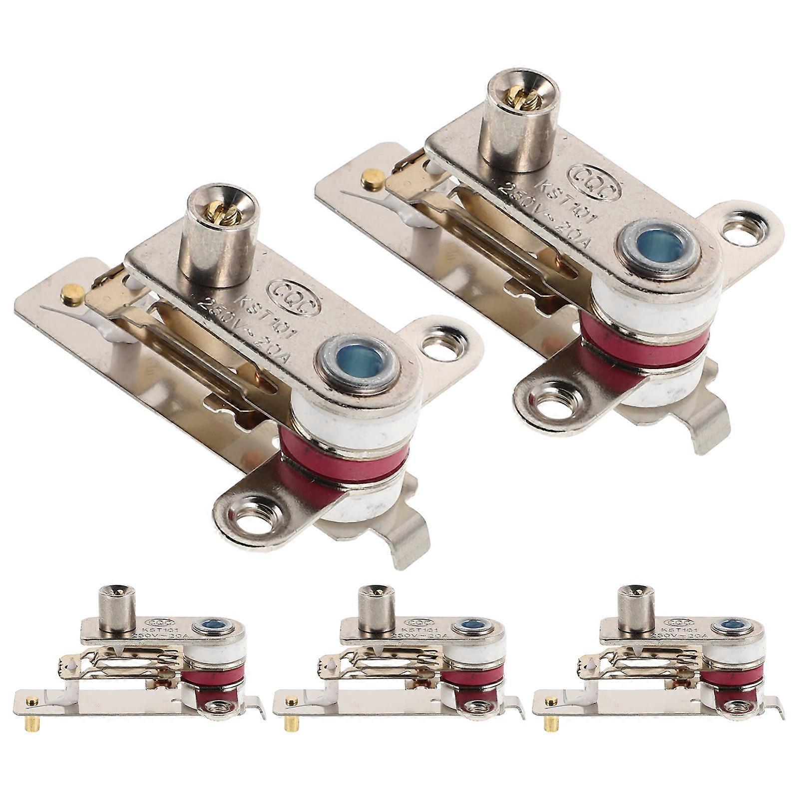 Universal Pressure Switch for Electric Cookers White Alloy Great Craftsmanship Stable Performance