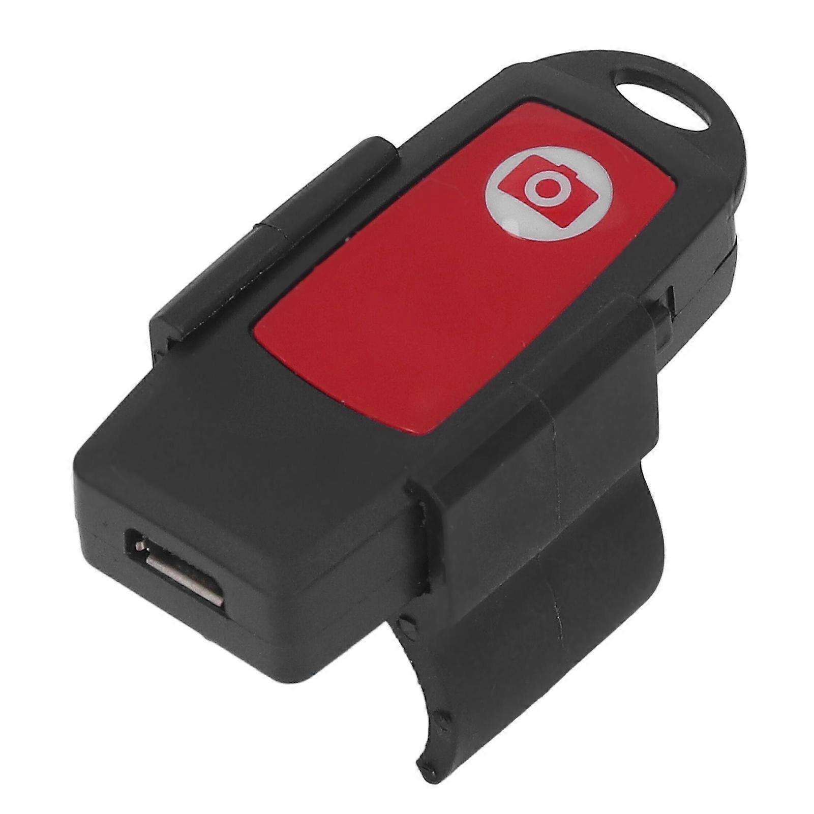 Bluetooth Camera Remote Control Camera Shutter Control ABS Metal Wireless with Fixed Holder for Selfie Stick Desktop Tripod