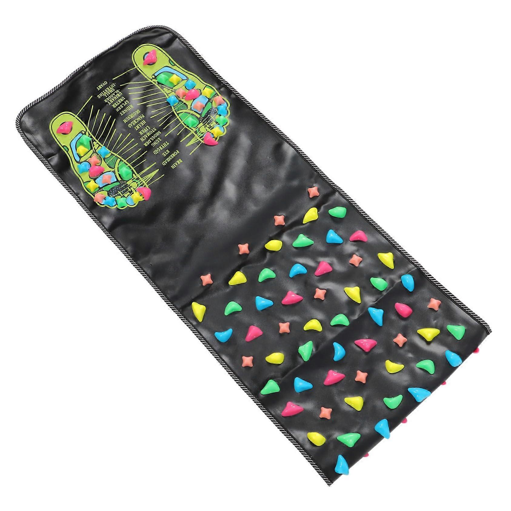 Foot Massage Mat NonSlip Acupressure Mat for Home Relaxing Massage for Tired Feet with Removable