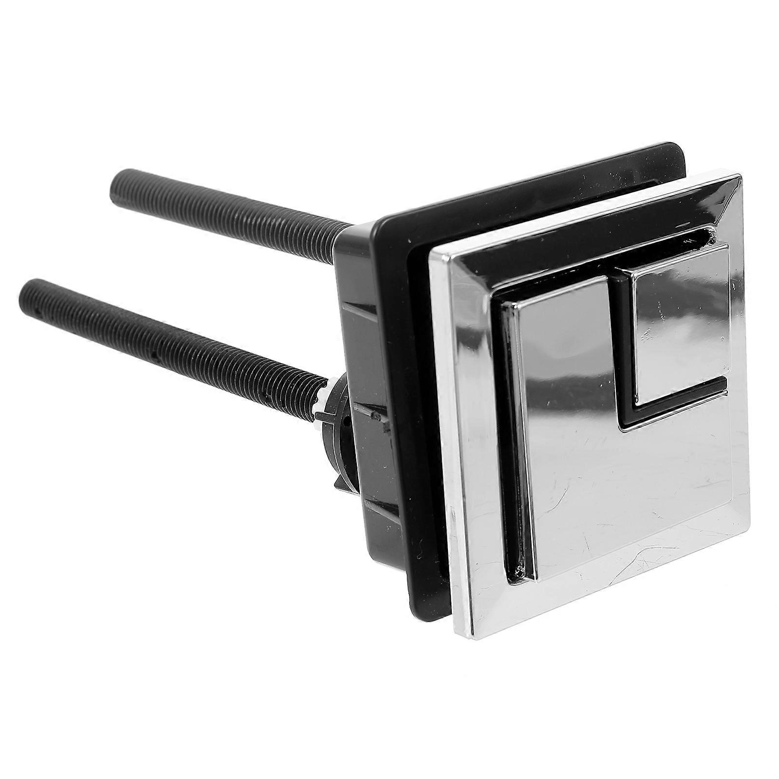 Flush Handle For Toilet Tank Replacement Accessory Smooth Surface 17.00X6.00X5.00cm Black Bathroom Use 1Pack