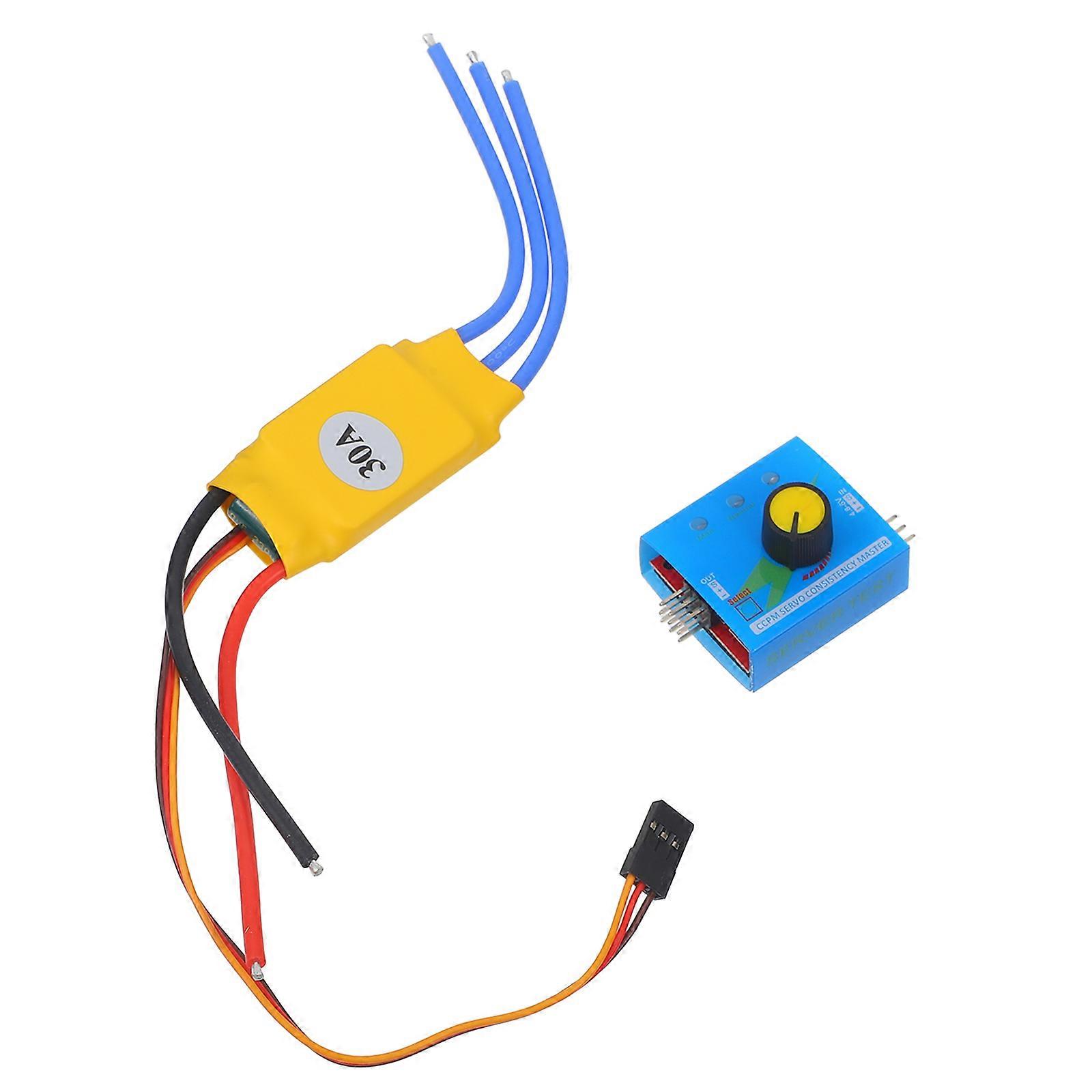 Circuit Electrical Tester Model Voltage Tester For Diy Servo Adjustment Electric Components Material 1.8X1.2X0.8In 1Set