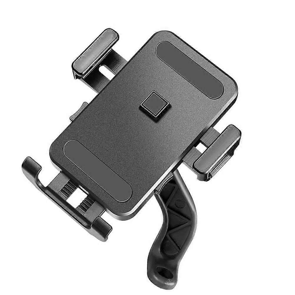 Motorbike Phone Mount Stand Handlebar Holder Skid Design Vibration Resistant Easy Installation Secure Fit for GPS Navigation