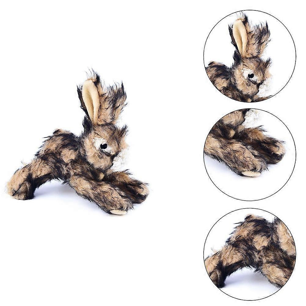 Squeaky Sound Rabbit Plush Toy For Dog Owners During Indoor Play 1Set
