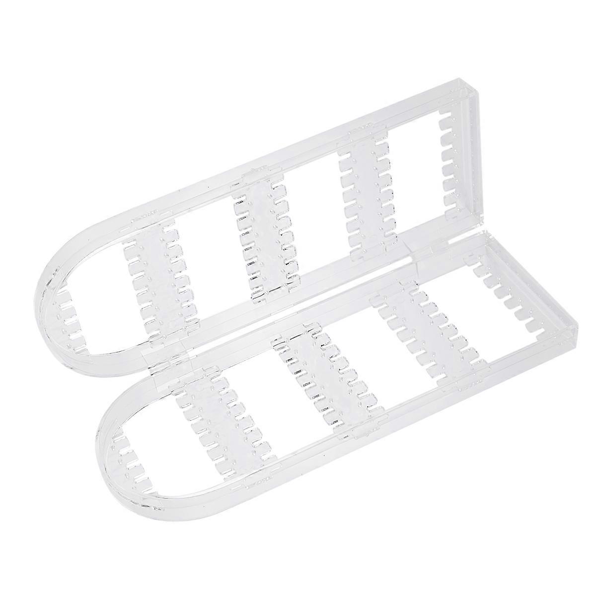 מחזיק שרשרת מתלה עגילים בסגנון מסך 28x10.5x4 ס"מ 1 חבילה