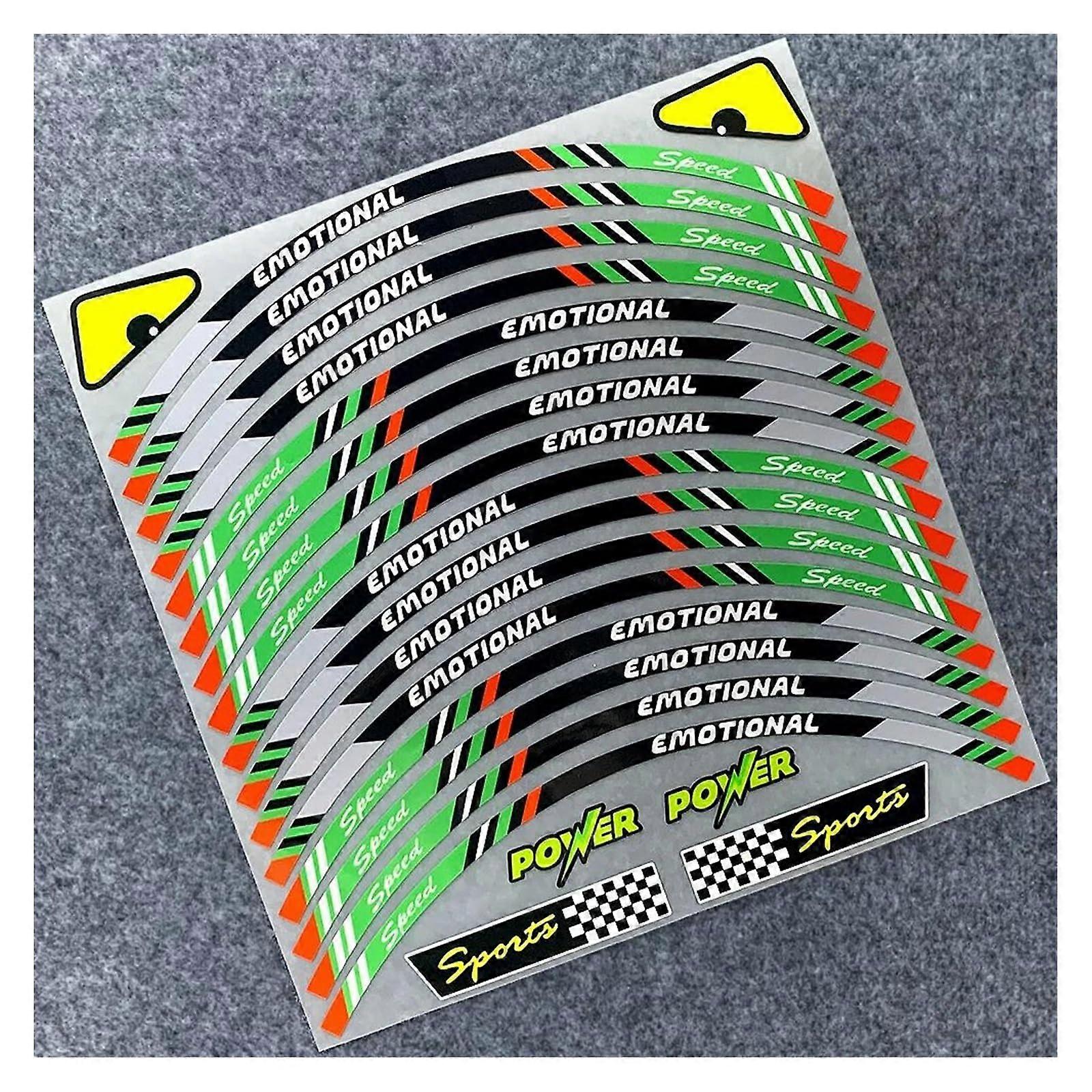 Modified Decorative Yamaha MT03 wheel stickers (Color: 3)