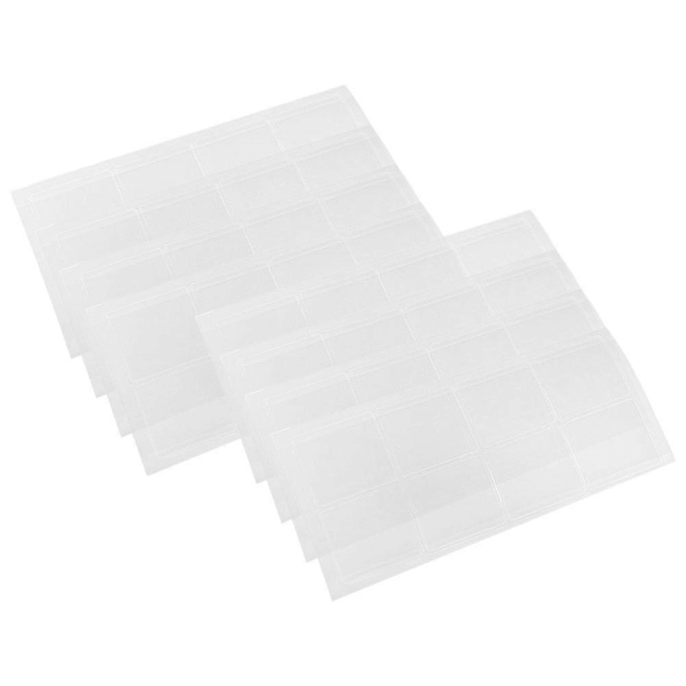 Self Adhesive Necklace Display Bags 45 Sheets, Durable Lightweight Jewelry Chain Card Pockets for Organizing and Storing Necklaces