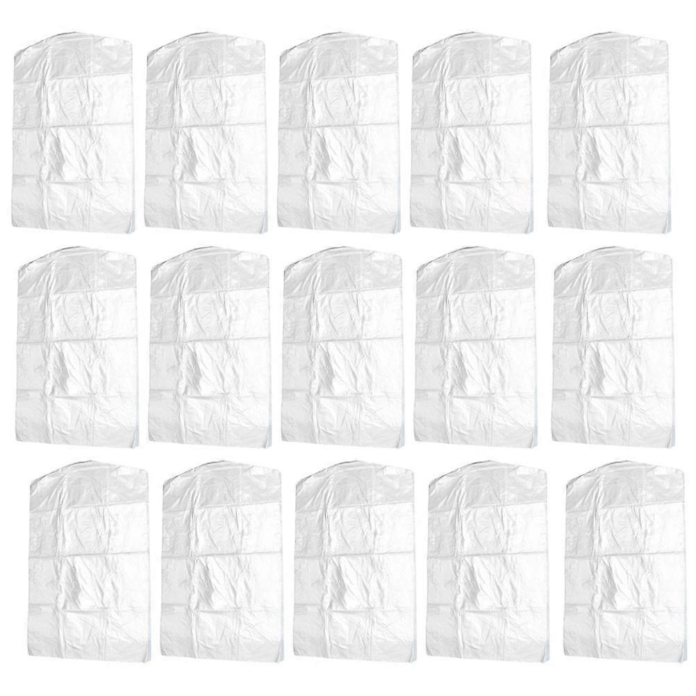 Reusable Transparent Garment Bags for Dust Prevention Made of PP Lightweight and Portable