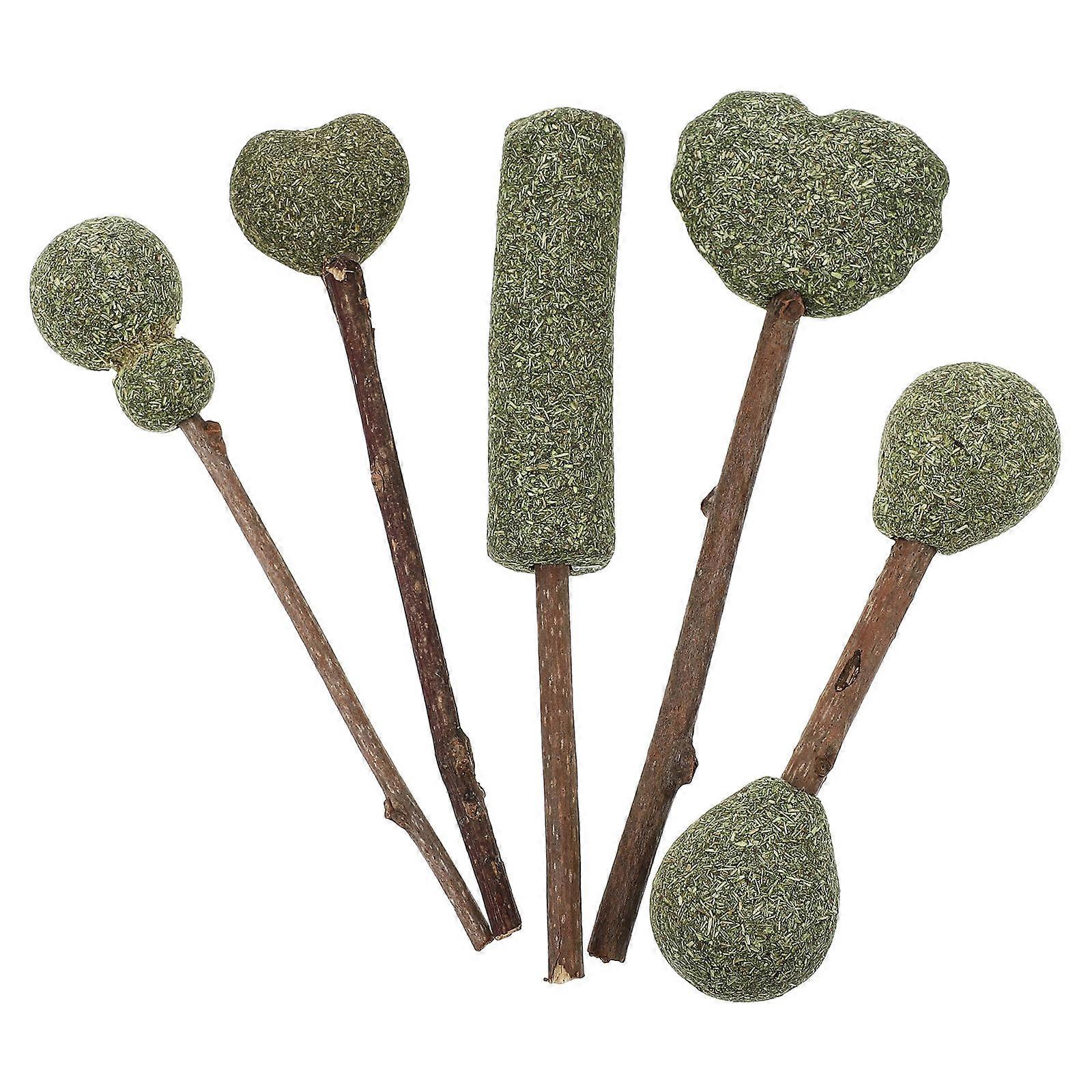 Natural Catnip Lollipops for Cats – Edible Teething Sticks to Clean Teeth, Support Digestion & Discourage Furniture Biting – for Kittens and Adult