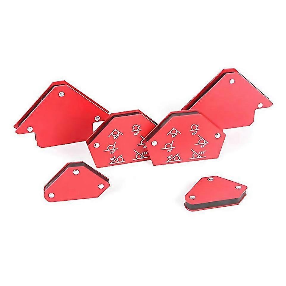 For 6pcs Protractor Strong Magnetic Welding Positioner Welding Tool