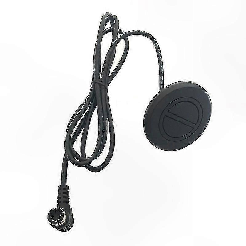 5-Pin Round Hand Switch for Adjustable Beds and Home Appliances, 2-Button Electric Recliner Control