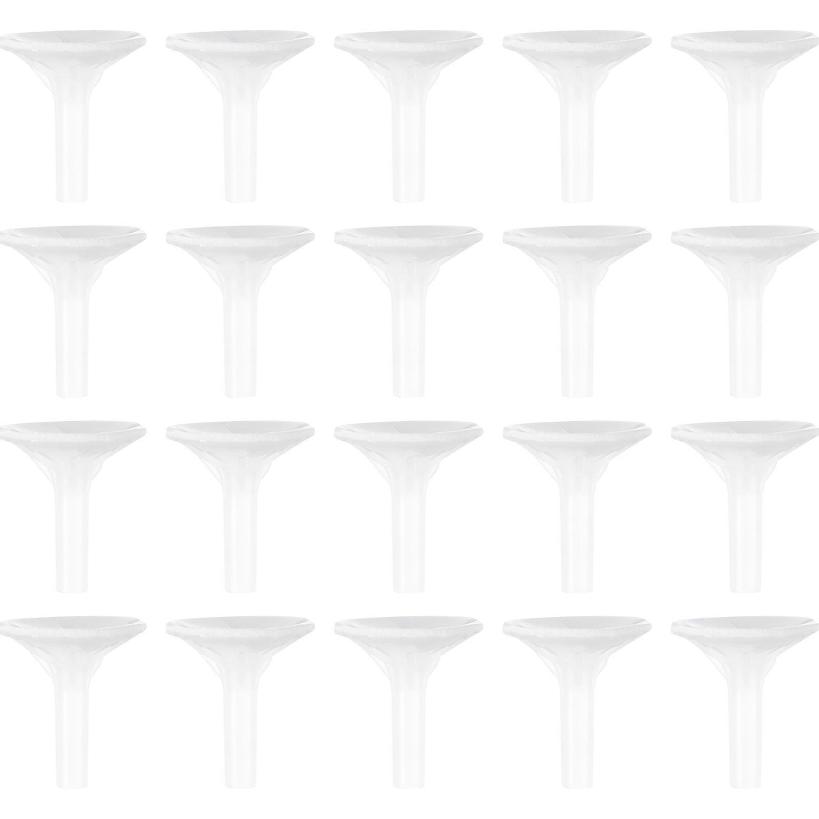 White Plastic Chocolate Holder for Storage Portable Size Adds Elegance to Parties 100pcs
