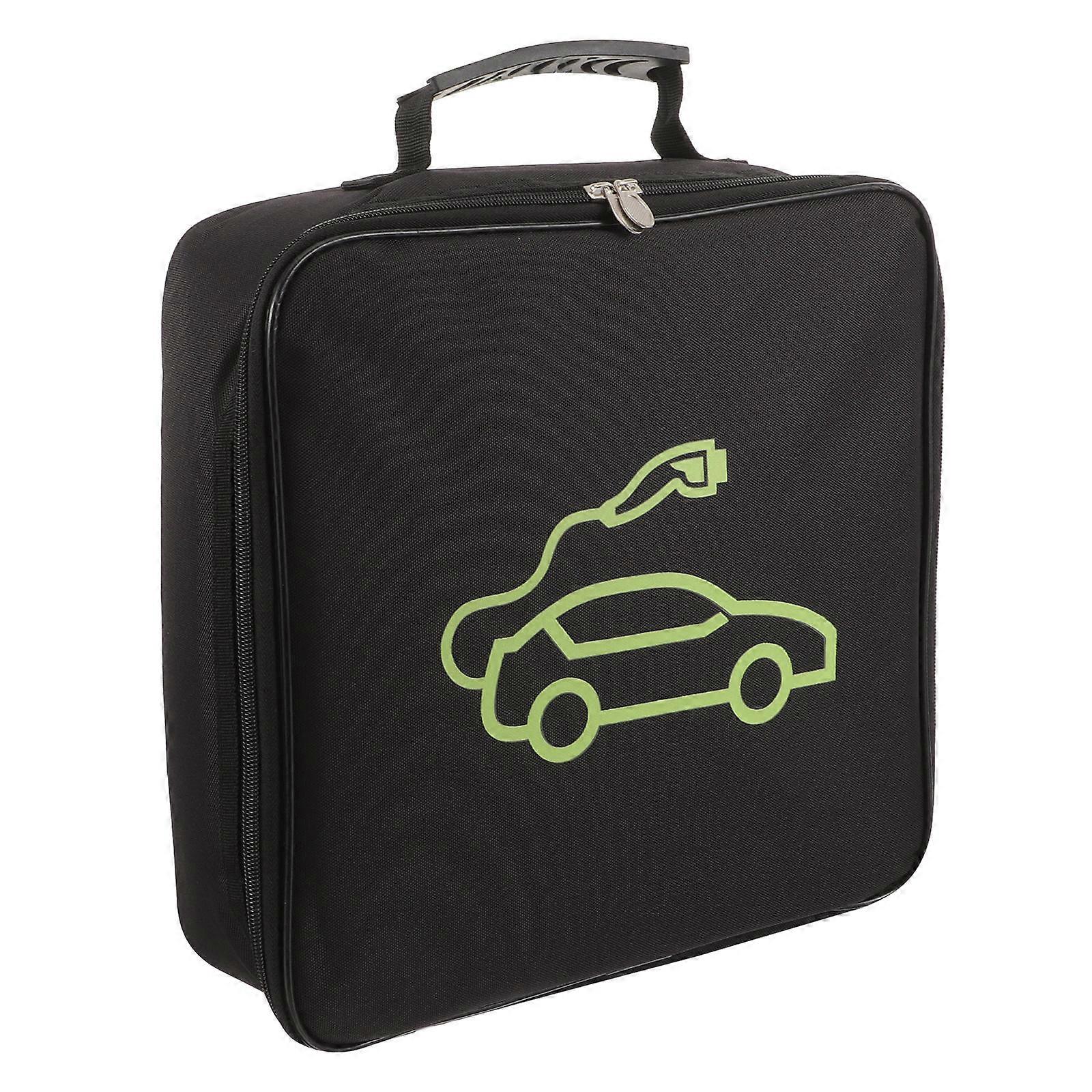 Portable EV Cable Storage Bag with Flame Retardant Organizer for Car Charging Cords – Durable Multi Functional Cord Management Pouch for Electric