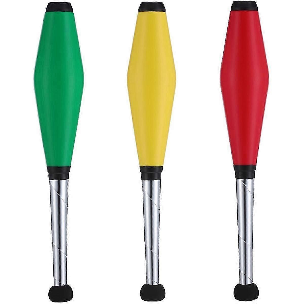 3-piece juggling sticks for stage performance and practice, suitable for beginners