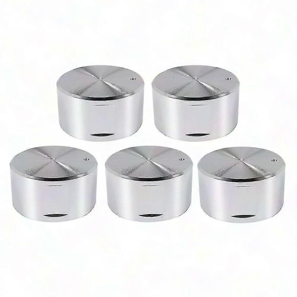 5 Pcs 8mm Metal Gas Stove Knobs - Cooker Control Range Oven Knob Replacement