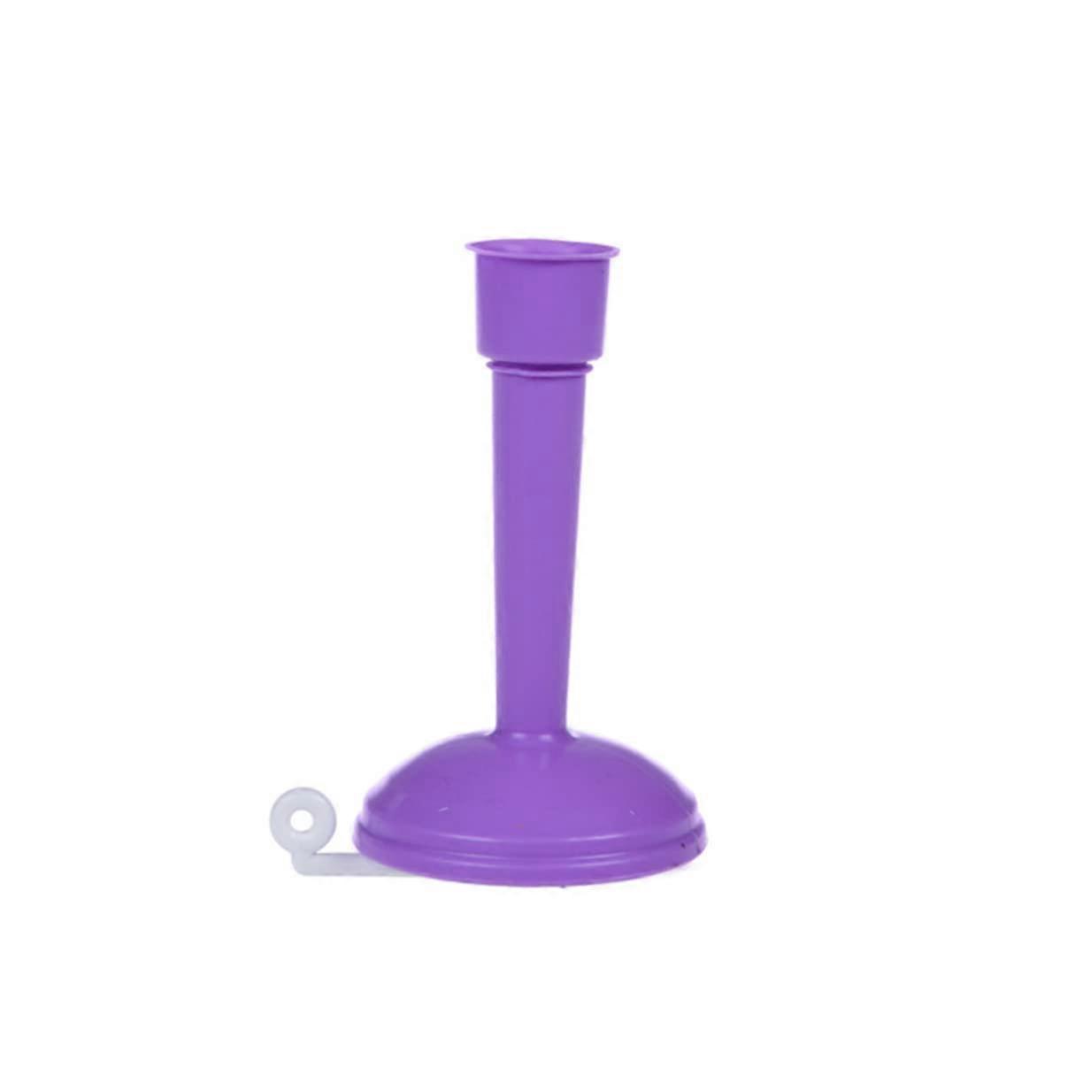Adjustable Water-Saving Faucet Extender with Rotatable Nozzle, Dual Spray Modes, Purple Short Style Kitchen Sink Filter Head