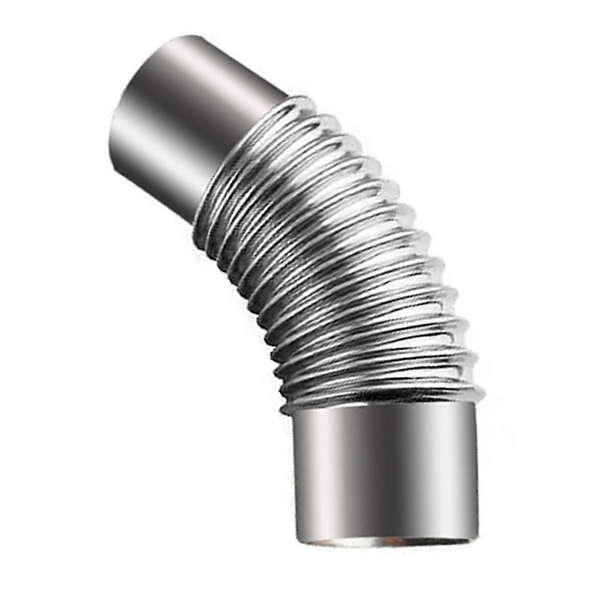 45° elbow, 100 mm/120 mm/150 mm/160 mm/200 mm, galvanized chimney pipe adapter, stove pipe elbow, water heater exhaust pipe (200 mm)