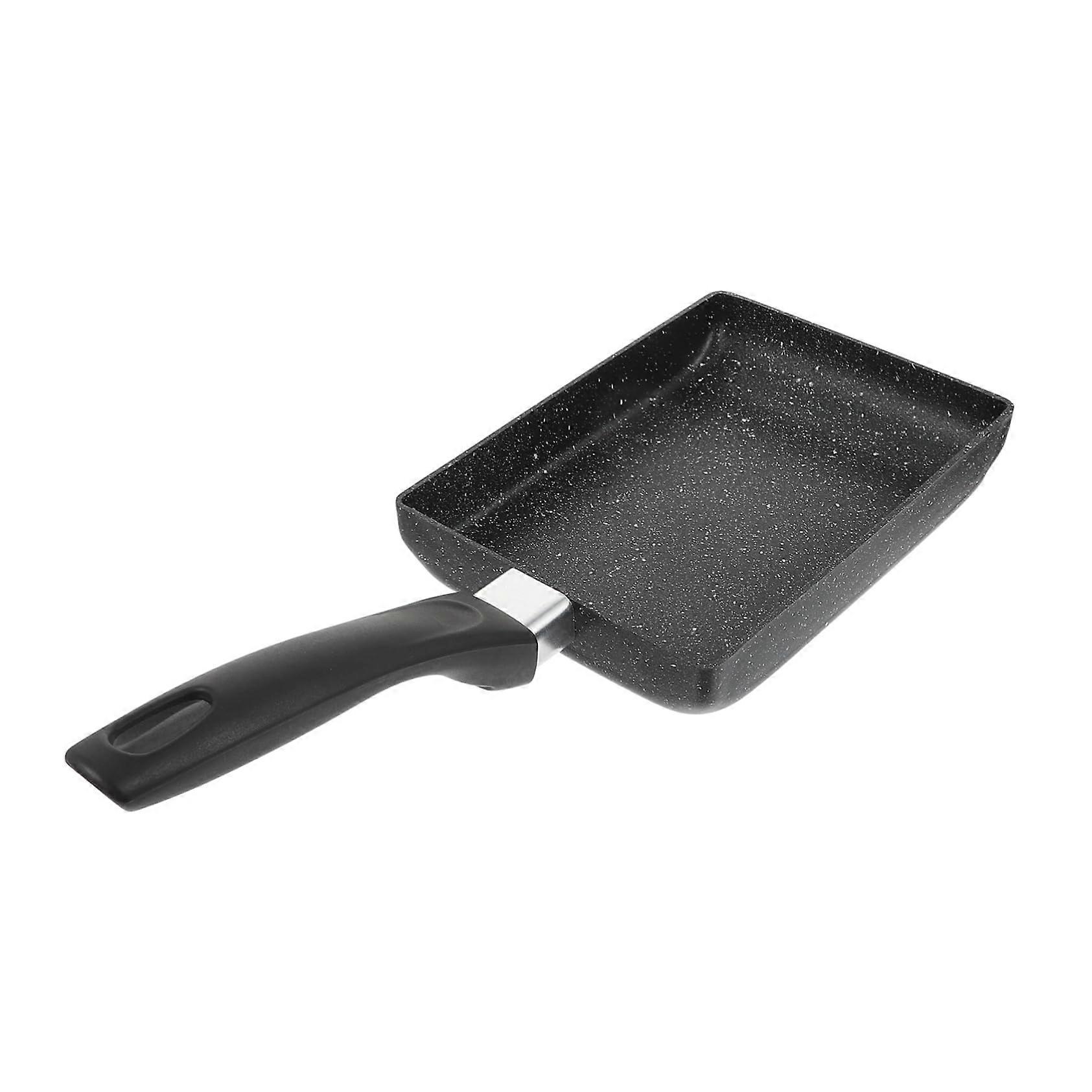 Square Shape Non-Stick Frying Pan for Eggs, Lightweight Breakfast Pan, Easy to Clean Kitchen Cookware