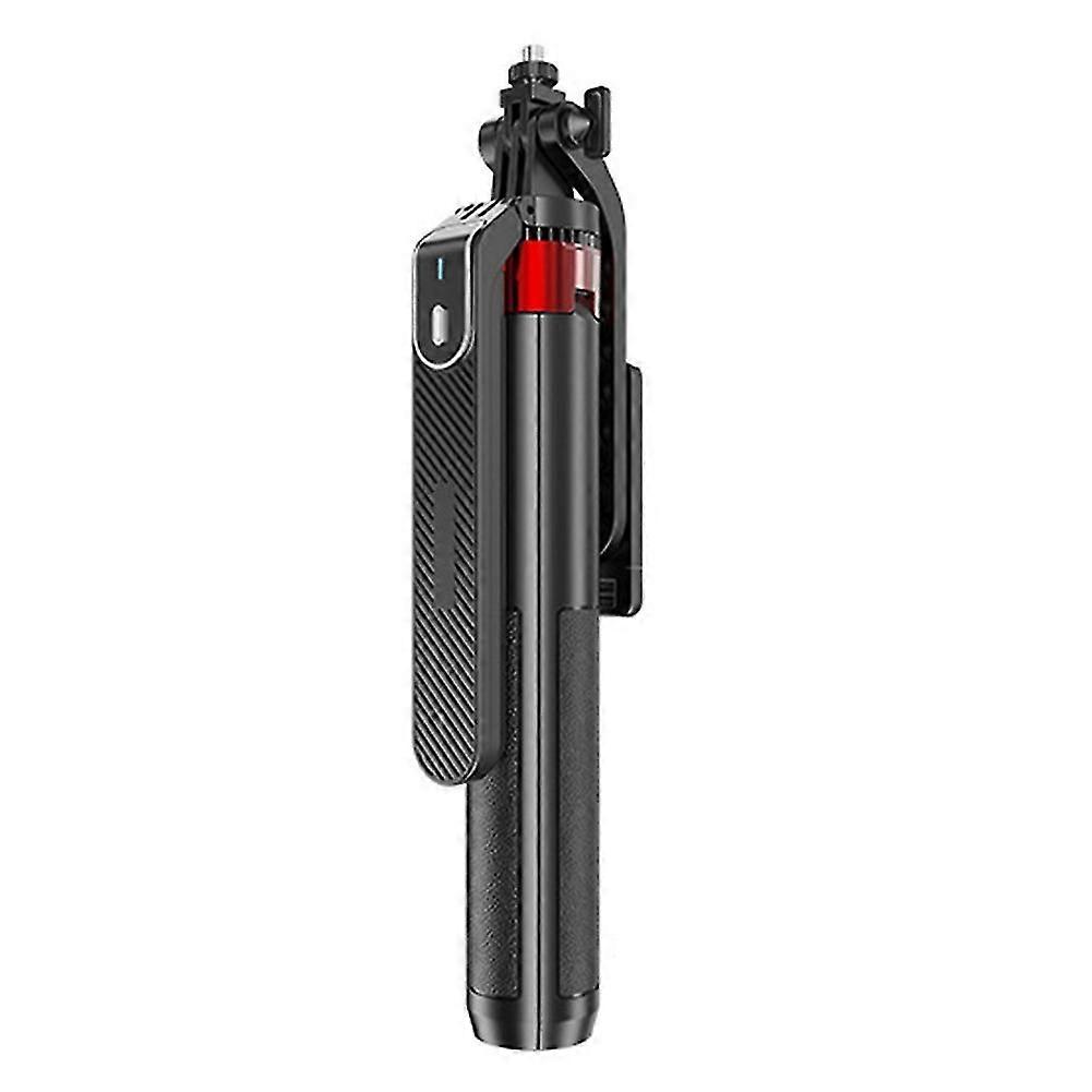 P185 Aluminum Alloy 1.6M Handheld Stabilizer Floor Telescopic Pole Quadrupod Mobile Phone Bluetooth