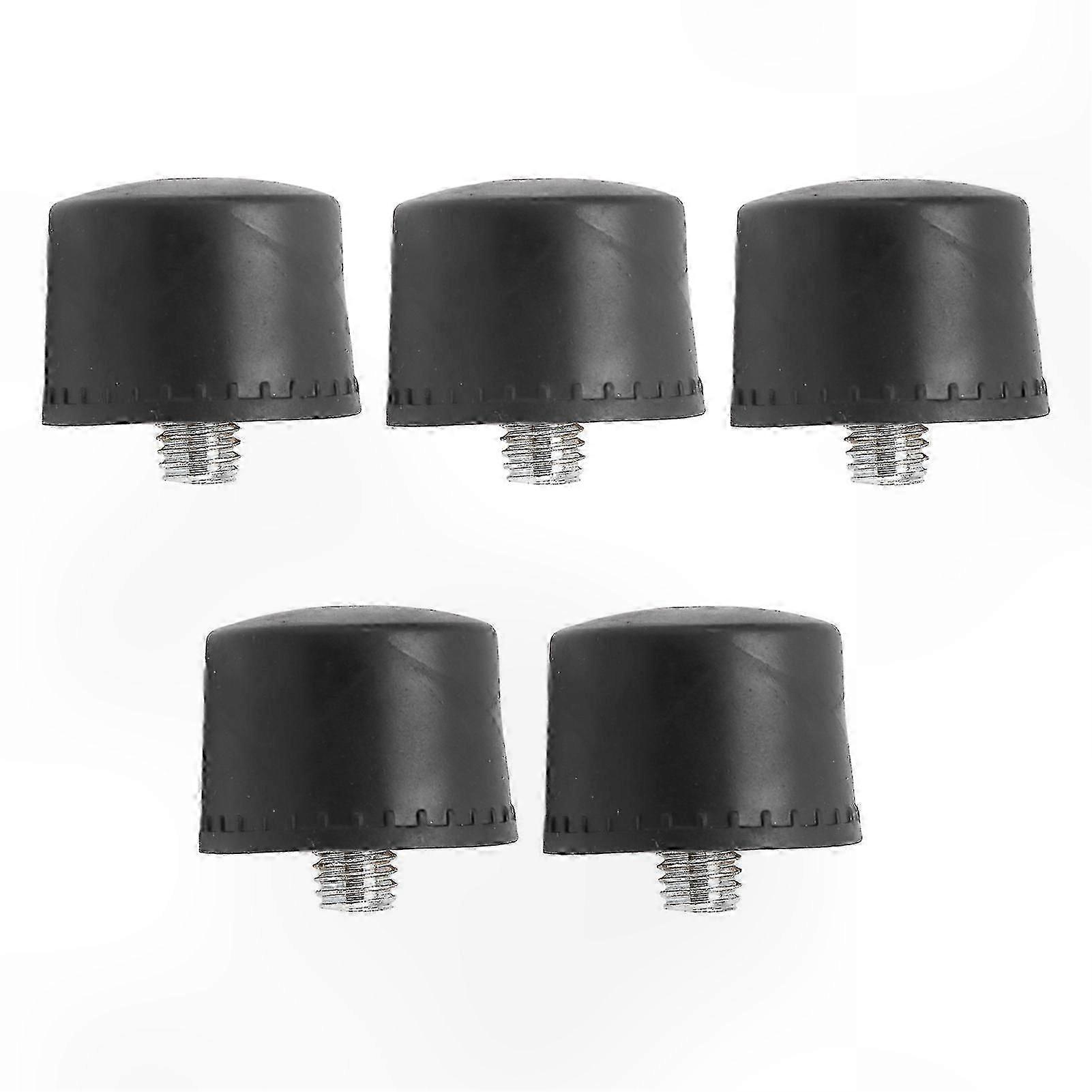 5Pcs Non-Slip Rubber Hammer Head Striking Tips for Household Use 40mm