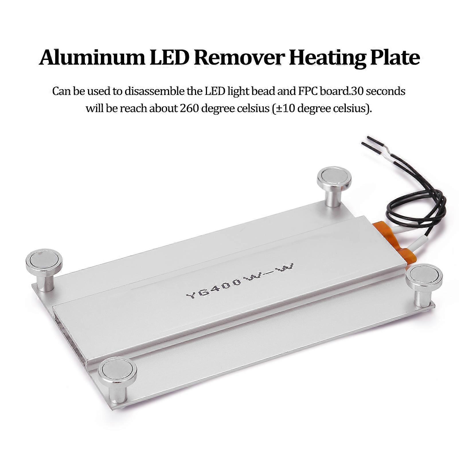 Aluminum LED Remover Heating Soldering Platform Welding BGA Station Split Board Heating Plate