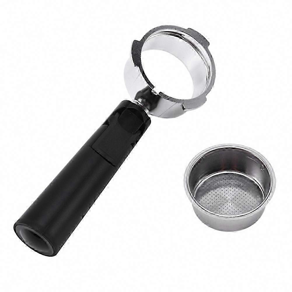 51mm Stainless Steel Bottomless Portafilter for Professional Espresso Machine Accessory