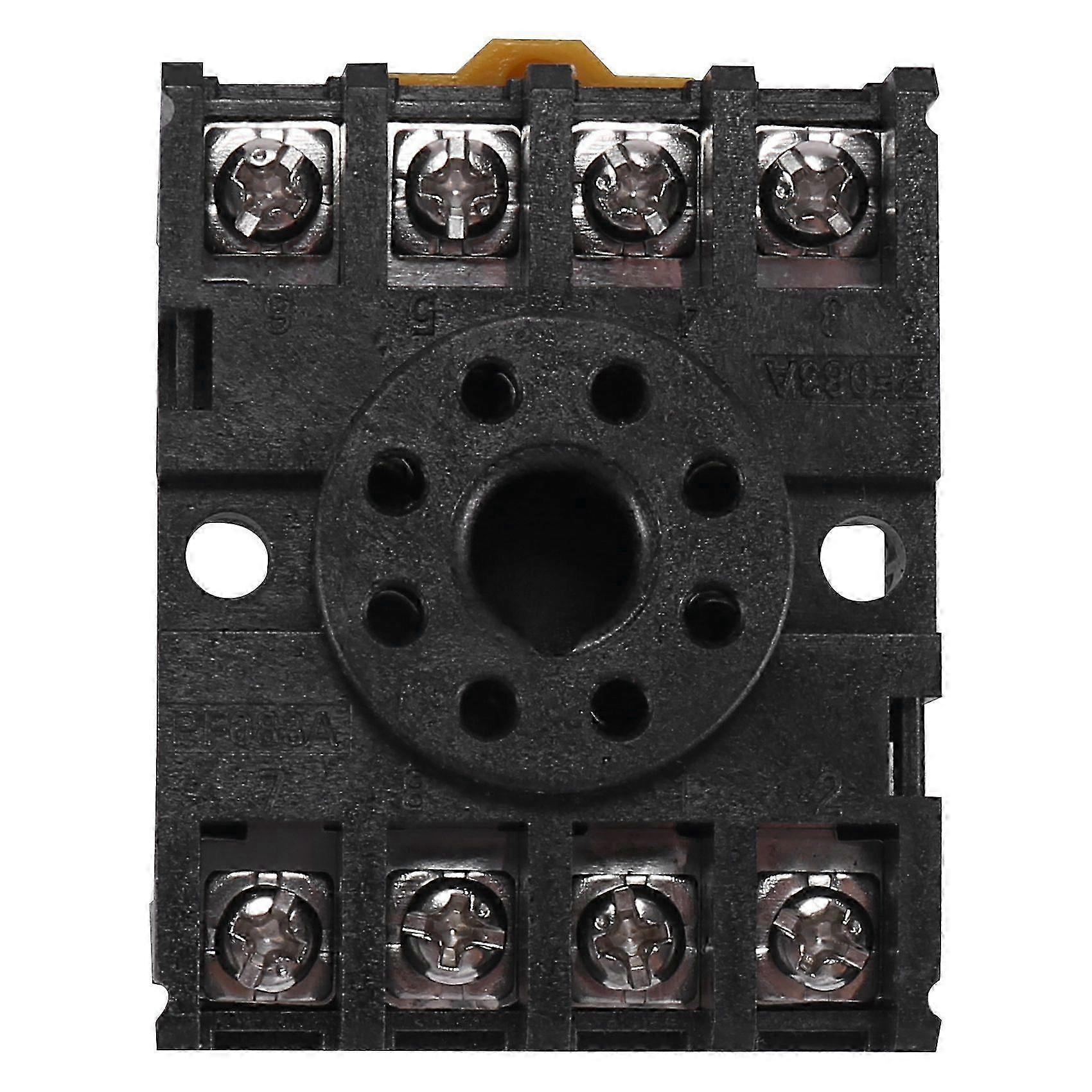 New 8 Round Pin 8-Pin PF083A Relay Base Socket