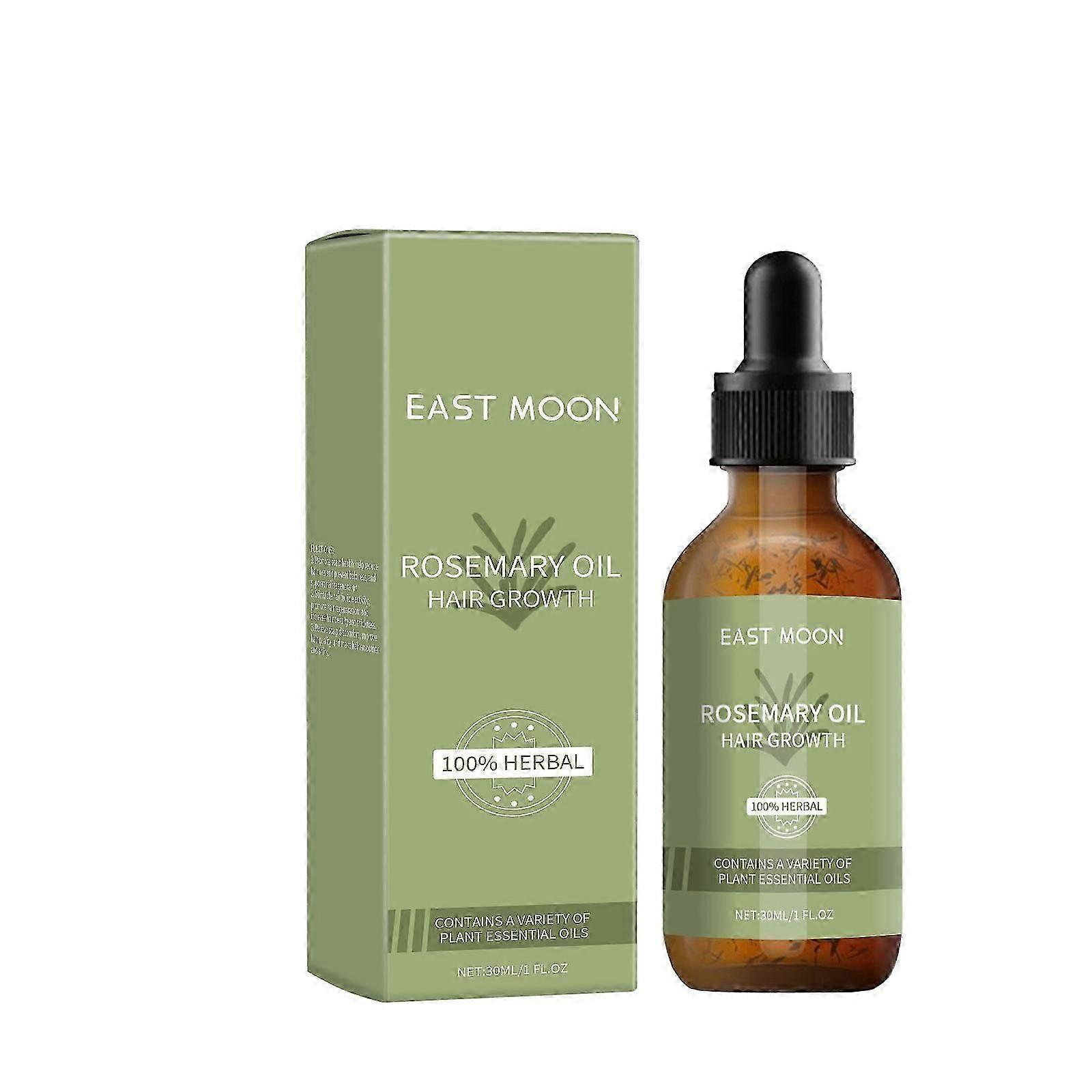 Óleo essencial de cuidados com os cabelos de alecrim East Moon, nutrição natural do couro cabeludo, nutrição das raízes do cabelo, hidratação e alisamento dos cuidados com os cabelos-28