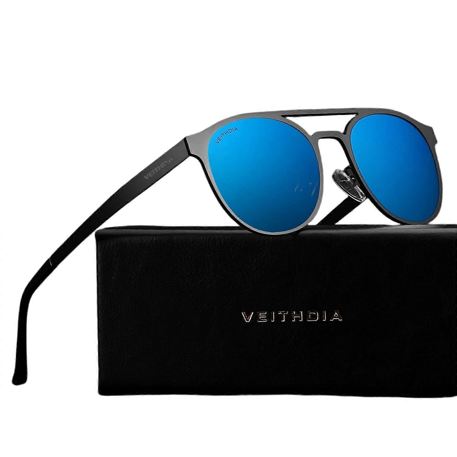 Vintage Polarized Sunglasses with Stainless Steel Three-Dimensional Engraving, Filter Glare and Block UV Rays