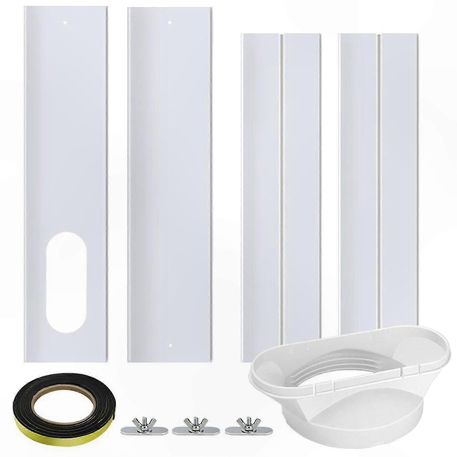 Adjustable Portable AC Vent Kit for Sliding Doors - Window Ventilation Solution