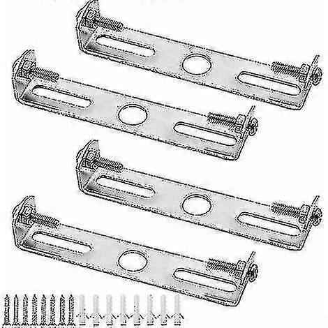 Ceiling lamp mounting brackets, 10 pieces, galvanized for rust prevention and capable of bearing 5kg