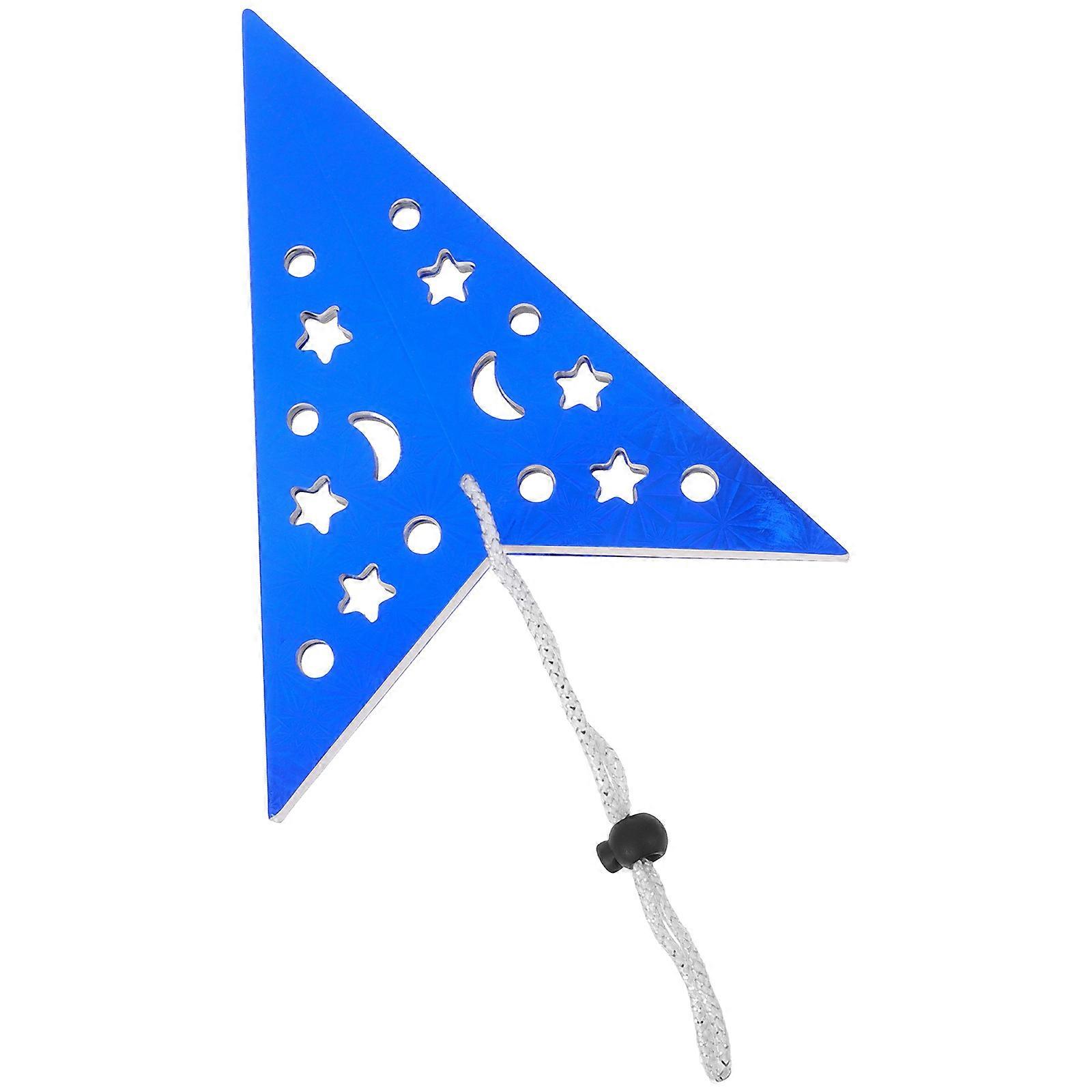 Star Lantern 3D Design For Home Decorations In Blue Color Ideal For Festivals And Special Occasions 1Pcs