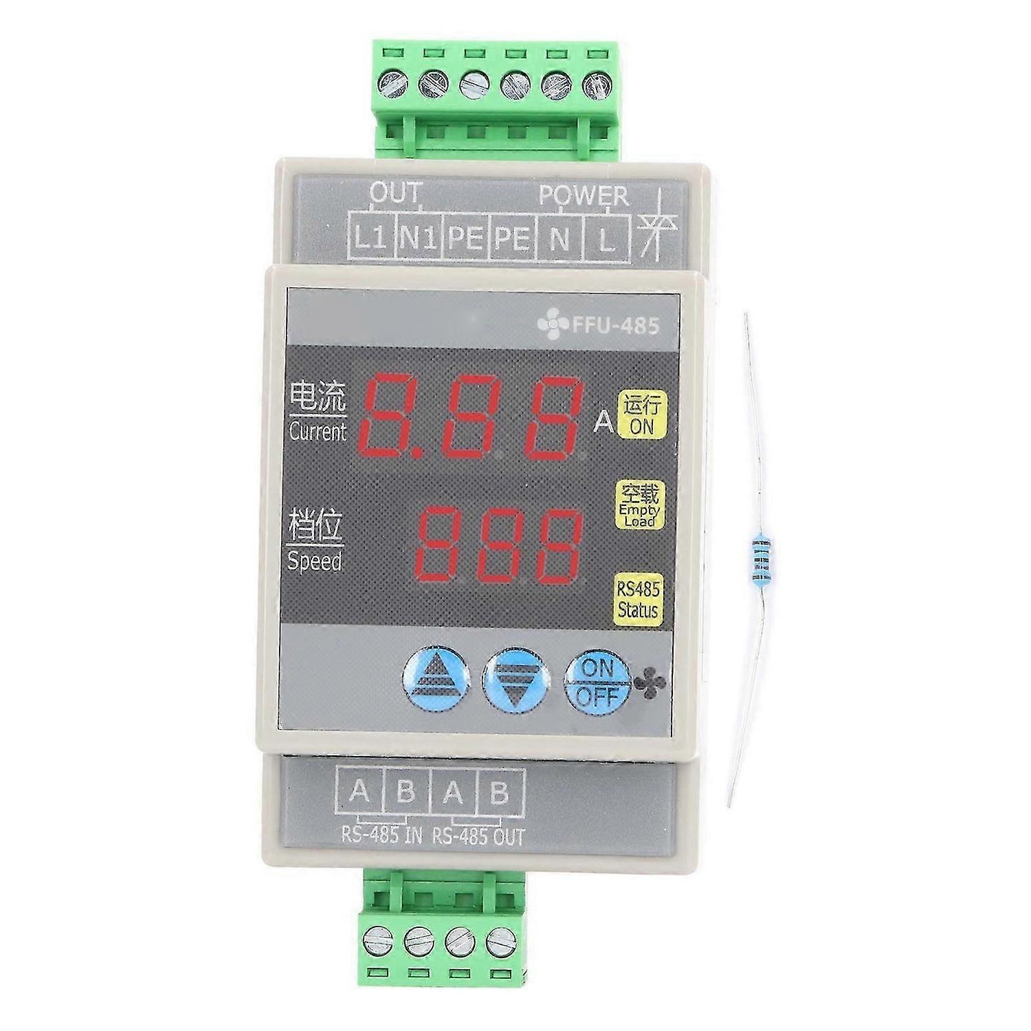 وحدة تصفية مروحة AC220V عالية الجودة وحدة تحكم الثايرستور FFU 1-99 التحكم في السرعة بدون خطوات