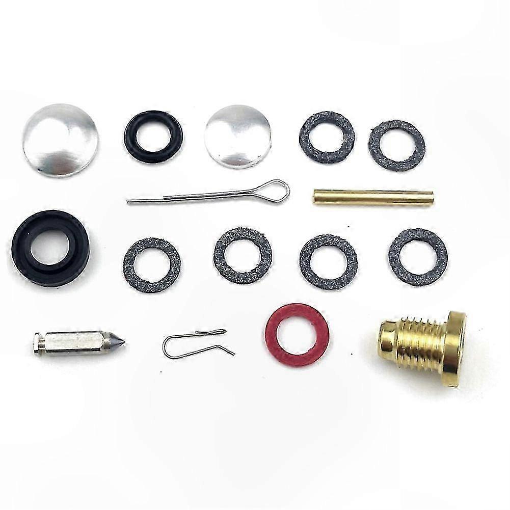 Marine Carburetor Rebuild Kit with Float for Outboard Motors 3-15 HP