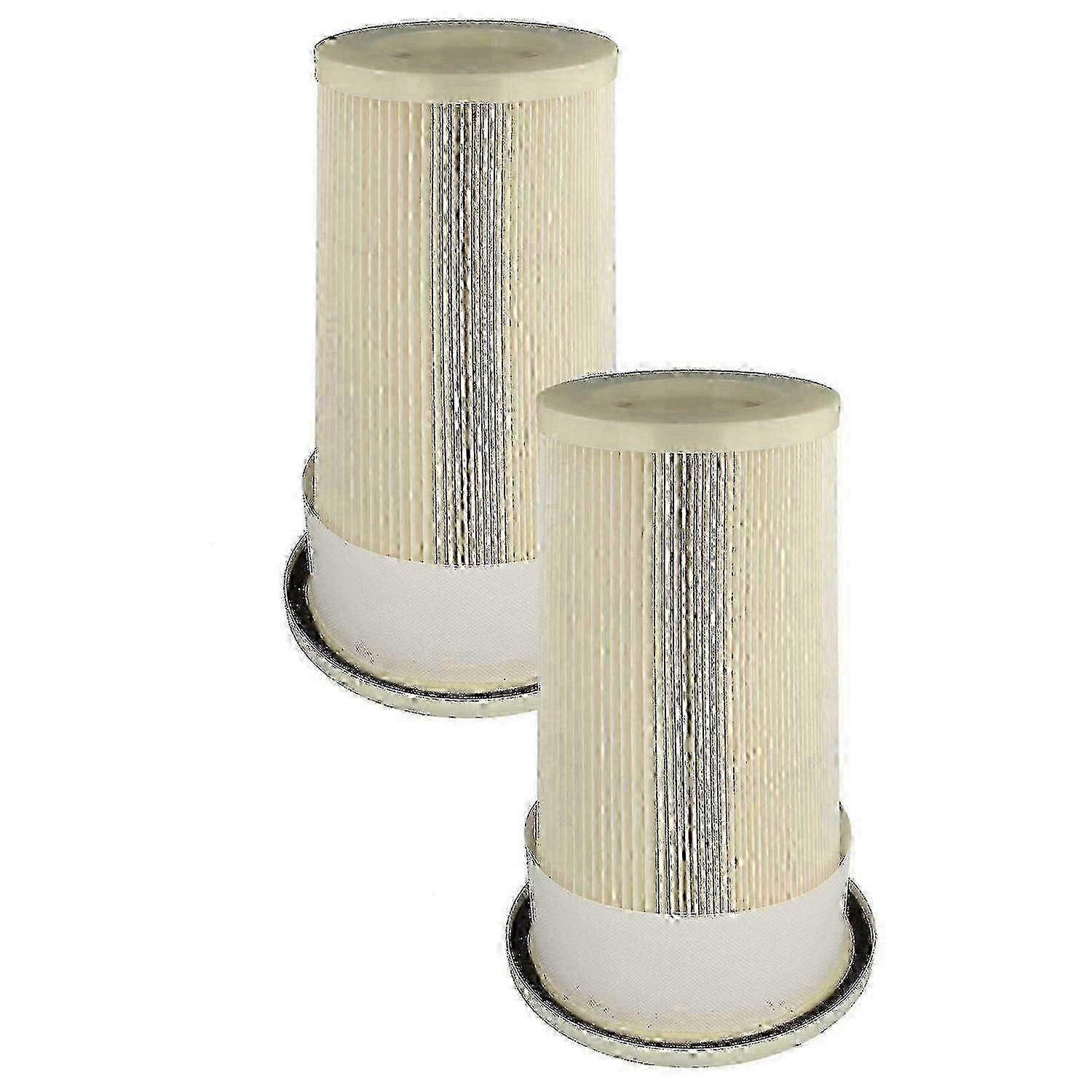 Dustcontrol Dc 2800/1800/2900 エコ掃除機互換フィルター 2 パック - パトロン フィルター ホワイト