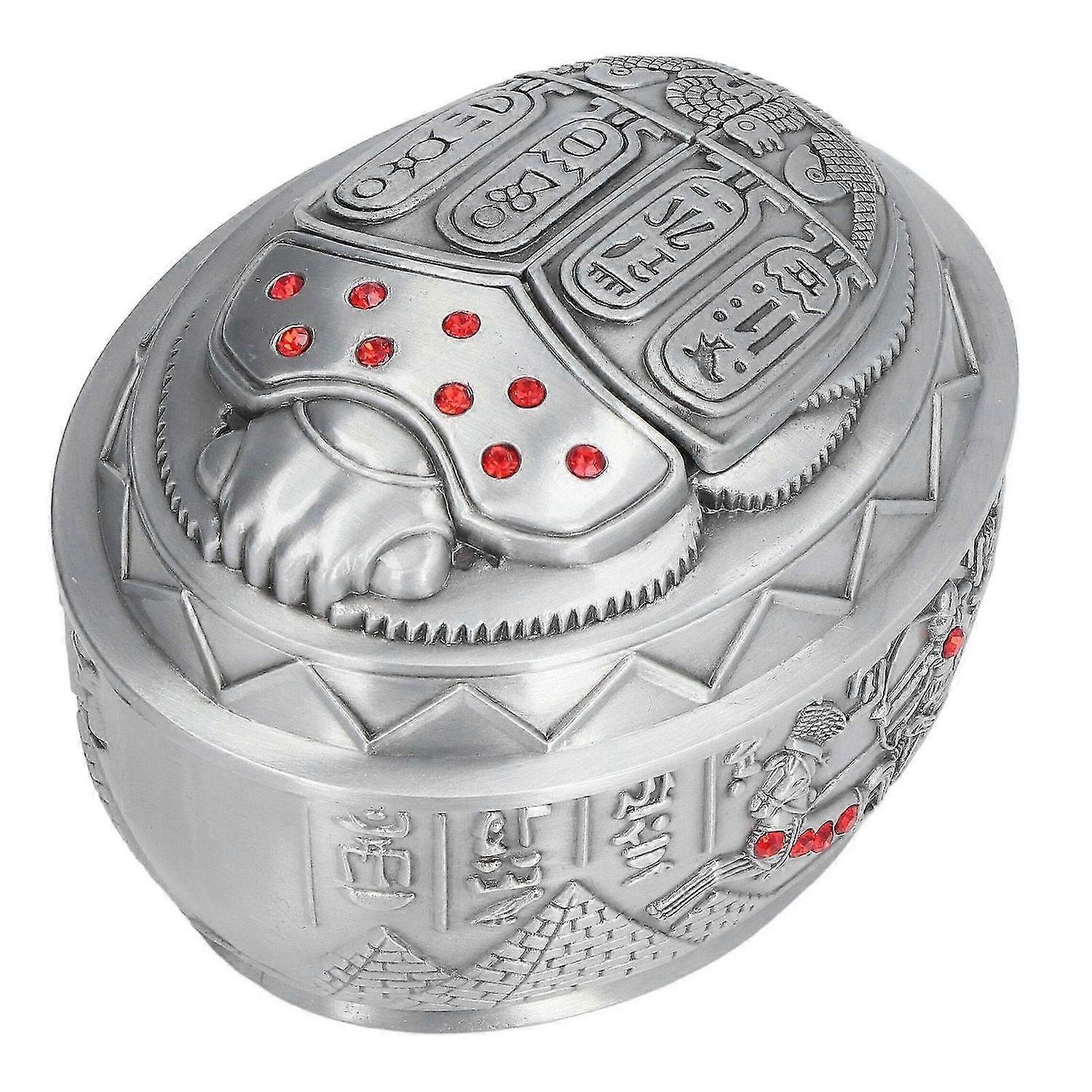 2025 Latest Model Ashtray Vintage Alloy Exquisite Patterns Windproof Ashtray