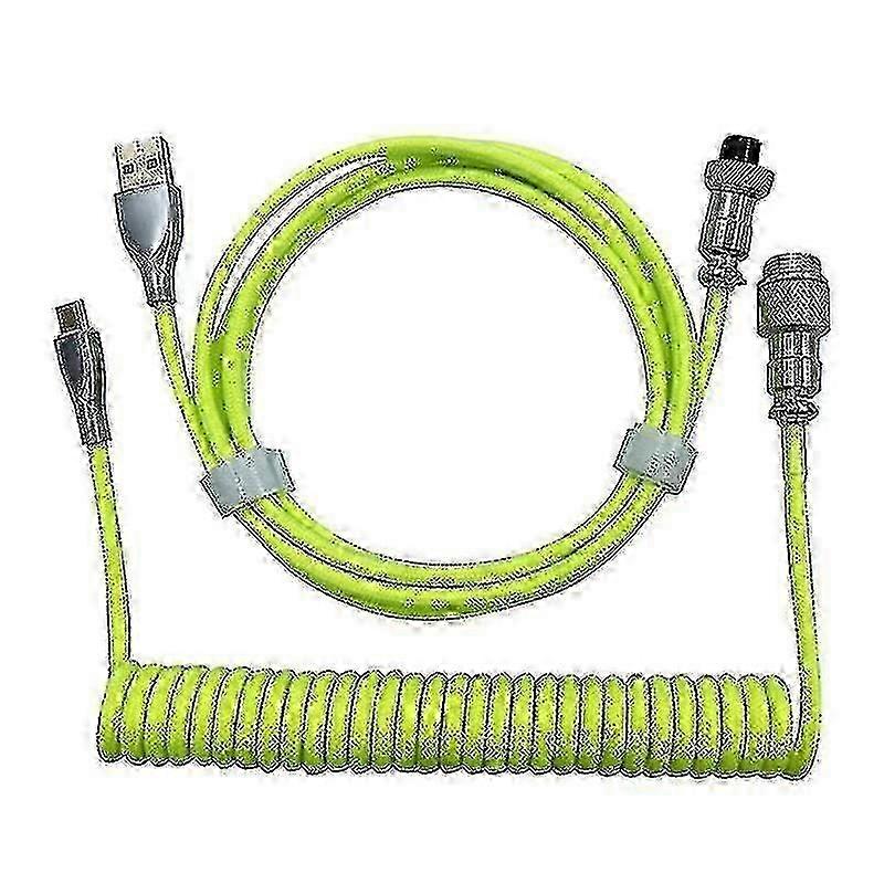 2025 Mechanical Keyboard Cable Aviation Plug-in Cable Usb Data Cable Game Data