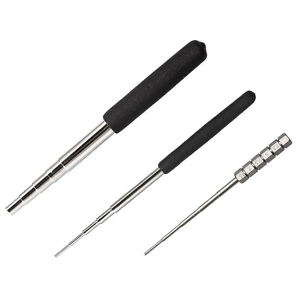 3 Pcs Wire Looping Mandrel, 12 Sizes Black Jump Ring Mandrel, Ring Forming Tool for Jewelry Making Wire Wrapping