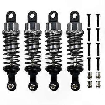 4 amortecedores de metal para atualizações de carros RC 1/18, compatíveis com os modelos A959 A949 A969 A979 K929