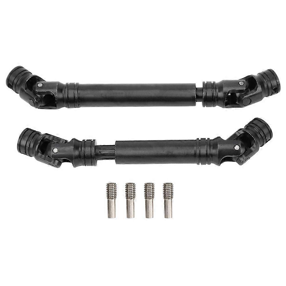 2Pc Steel Multiple Spline Drive Shaft for TRAXXAS TRX4 for Land Rover Defender RC Car