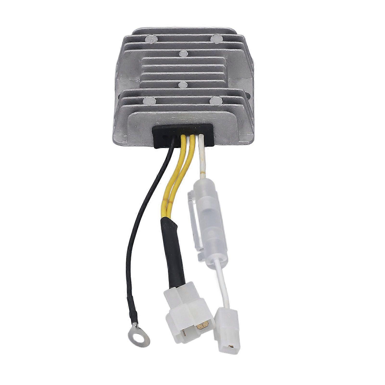 Diesel Generator Voltage Regulator 4 Wires 5KW Single Phase Aluminum Alloy Diesel Engine Voltage Stabilizer DC 12V