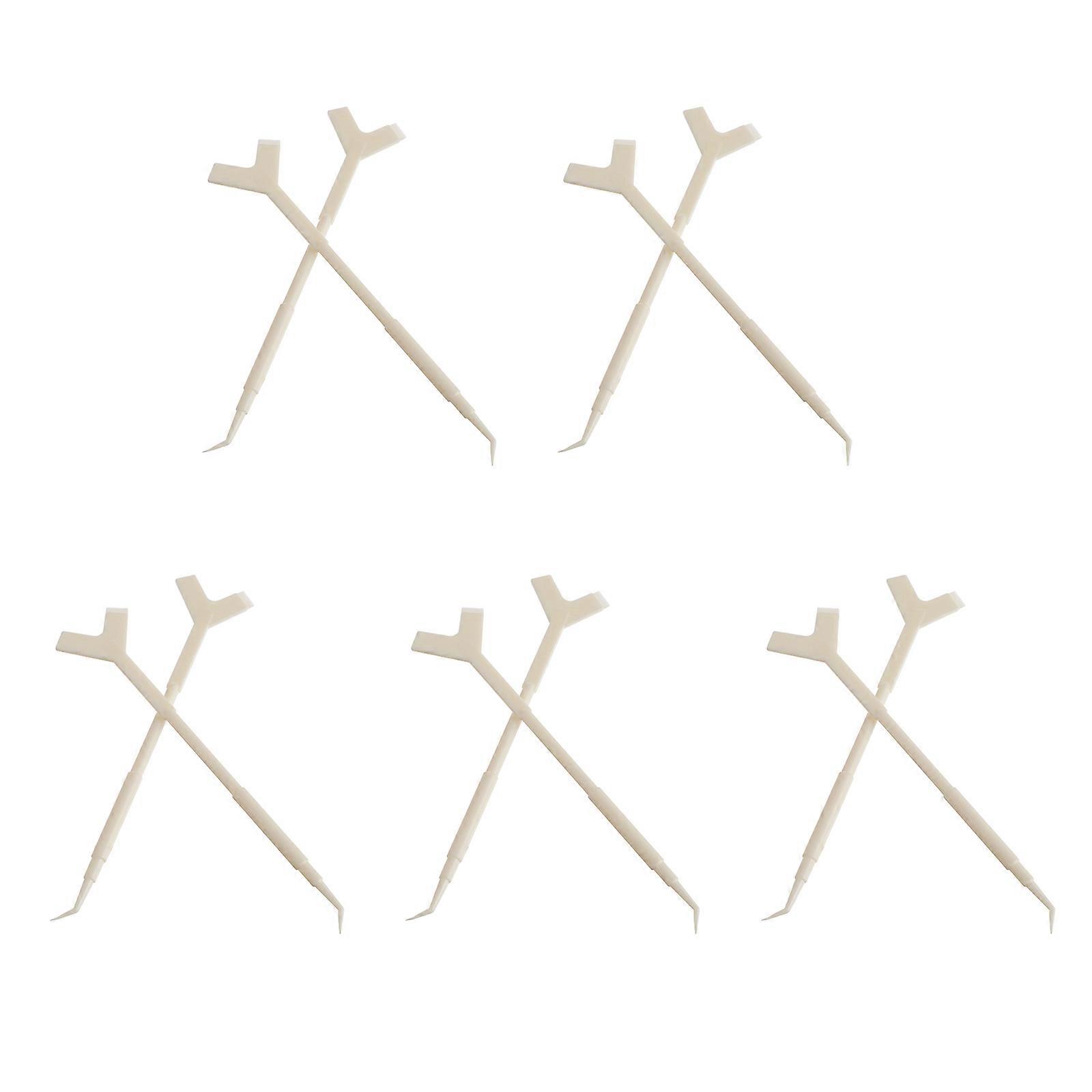 Eyelash Perm Tool Lash Lift Comb for Lash 10Pcs Durable White Material