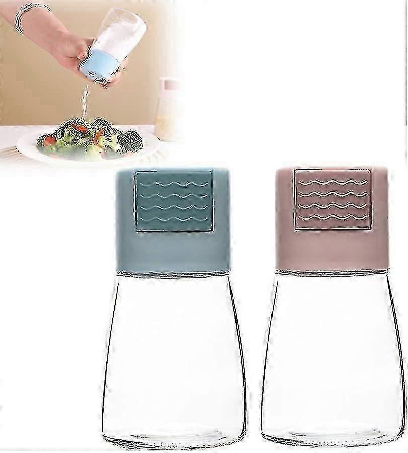 Conical Spice Bottle For Kitchen, Spice Bottle With Pressure Dosage, Salt And Pepper Shakers Precise Quantitative, Condiment Dispenser