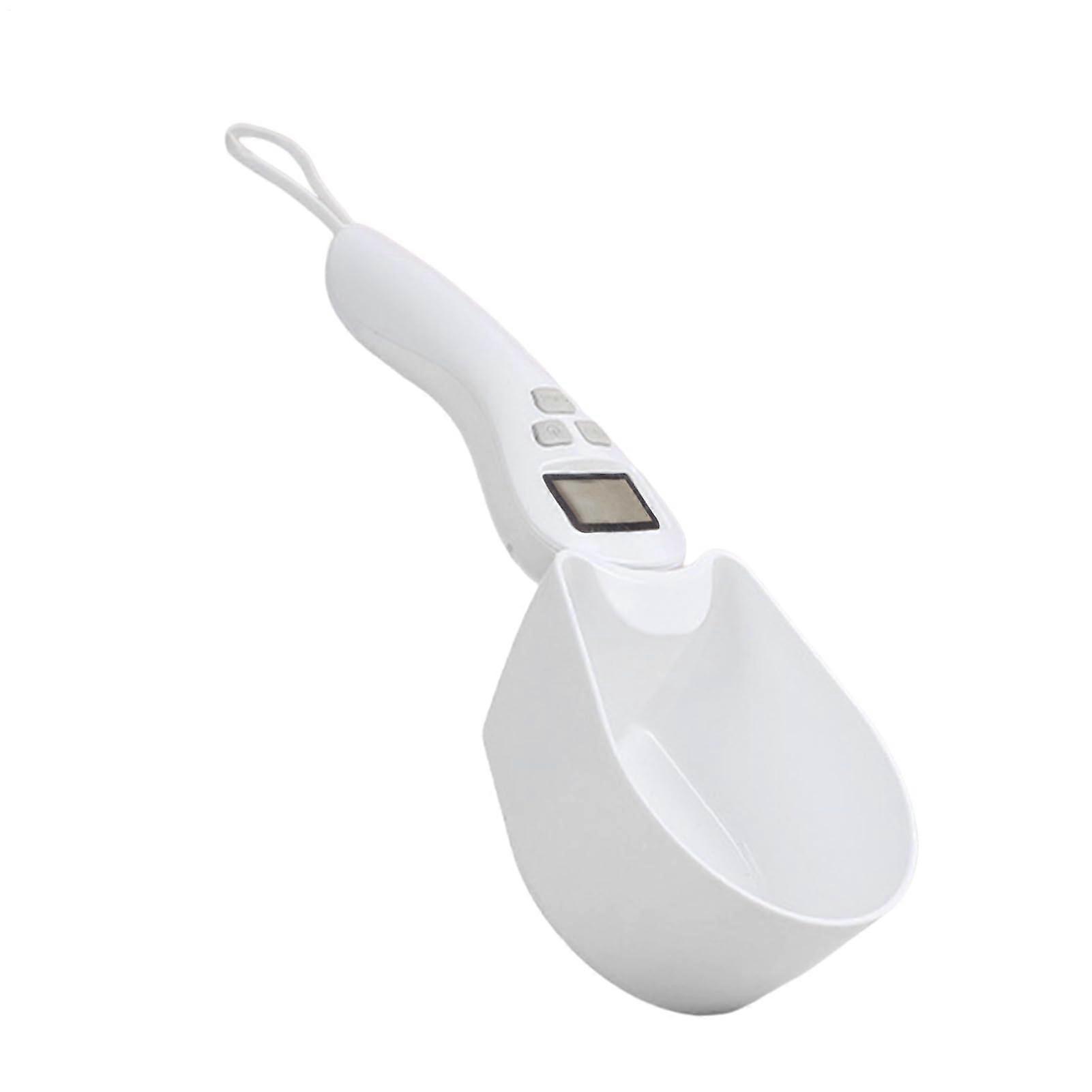 Food Measuring Scoop Scale Digital Portable Pocket Grams Weighing Tool With Display Screen For Dog And Cat Food