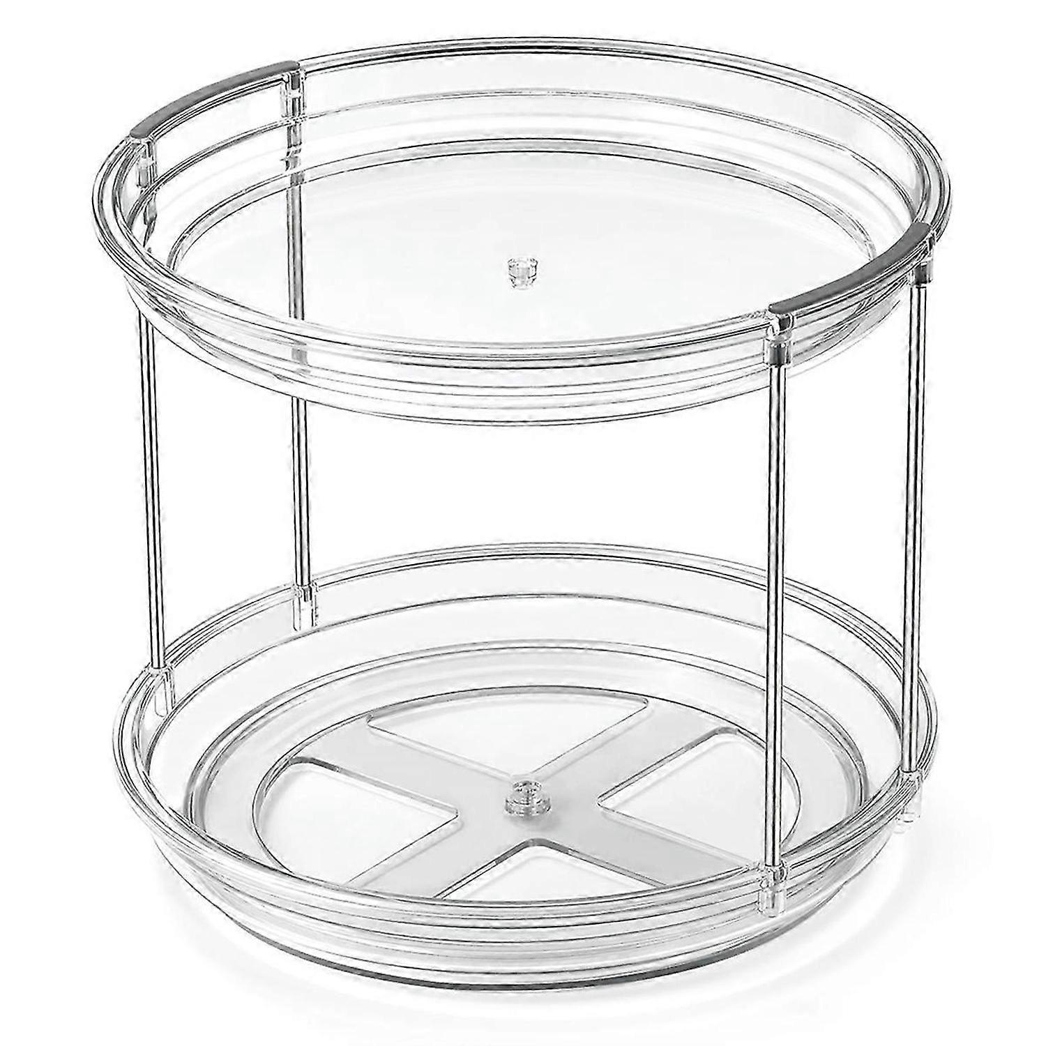 9.25Inch Turntable for Cabinet, Stackable Turntable Organizer