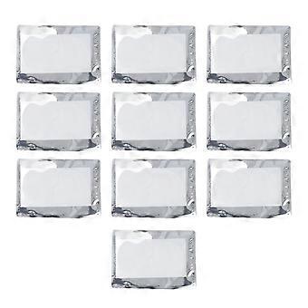 10 Sheet Hydrogel Cheek Wrinkle Smoothing Pad Soft Face Nasolabial Folds Patch for Beauty Salon